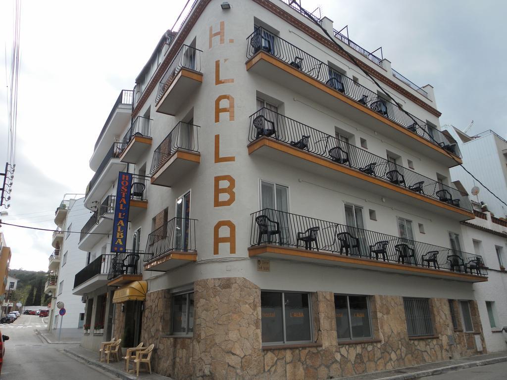 Hotel Hostal L'Alba Tossa de Mar Exterior foto