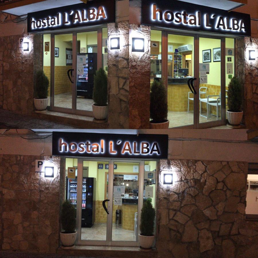 Hotel Hostal L'Alba Tossa de Mar Exterior foto